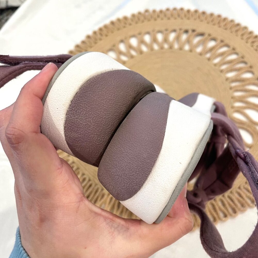 Clarks Cloudstepper Adjustable Lavender Open Toe … - image 7